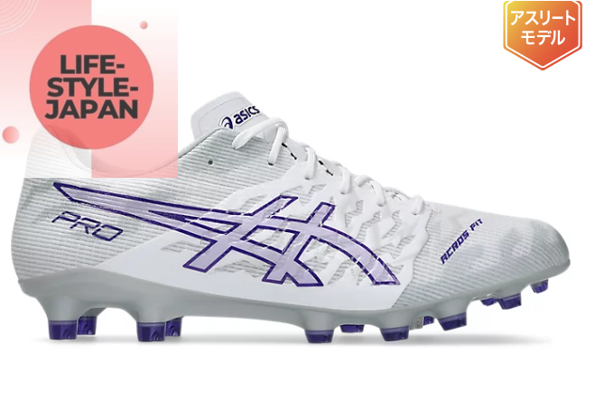 ASICS DS LIGHT ACROS PRO 3 1101A071 100 White Gentry Purple Men