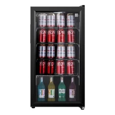 Equator BR 317 Can/Beverage Refrigerator in Black