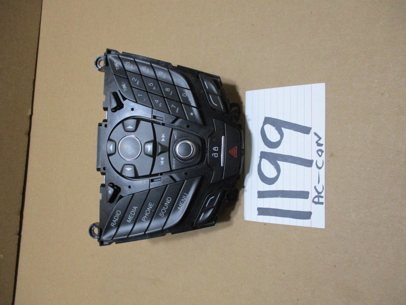 2014 2015 2016 Ford Fiesta Radio Control Panel Used Stock #1199-AC 