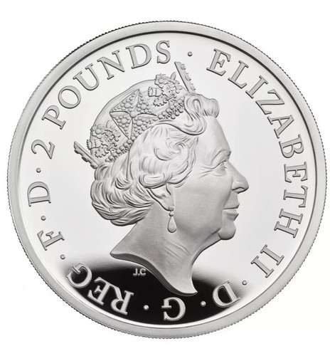 2021 Great Britain 1 oz Proof Silver Britannia - Box+COA - Picture 4 of 6