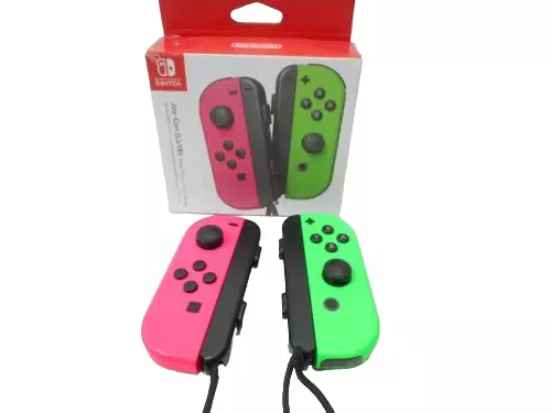 Joy-Con (L/R) Wireless Controllers for Nintendo Switch - Neon Pink