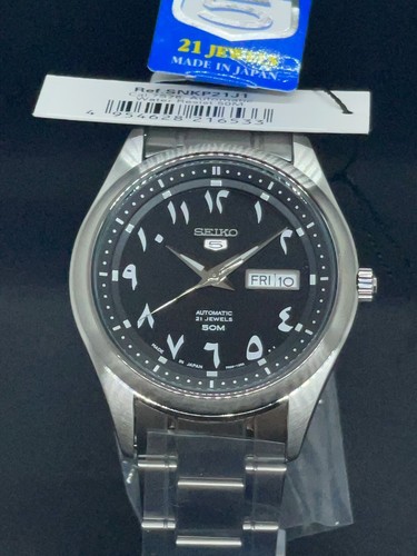 Seiko SNKP21J Arabic Dial 42mm Made in 