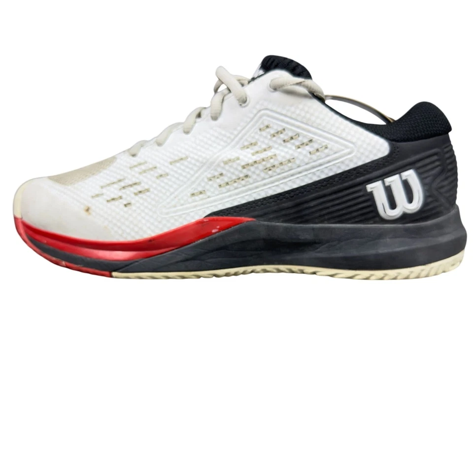 Wilson Rush Pro Ace Tennis Shoes Men 7 White Black WRS328420 - Image 3 of 4