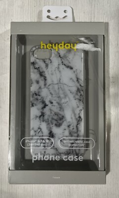Heyday Apple iPhone SE (3rd/2nd generation) 8 & 7 & 6 Phone Case- White Marble