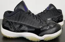 JORDAN 11 RETRO LOW IE SPACE JAM BLACK CONCORD 2019 RARE 919712-041 (SIZE 7.5)