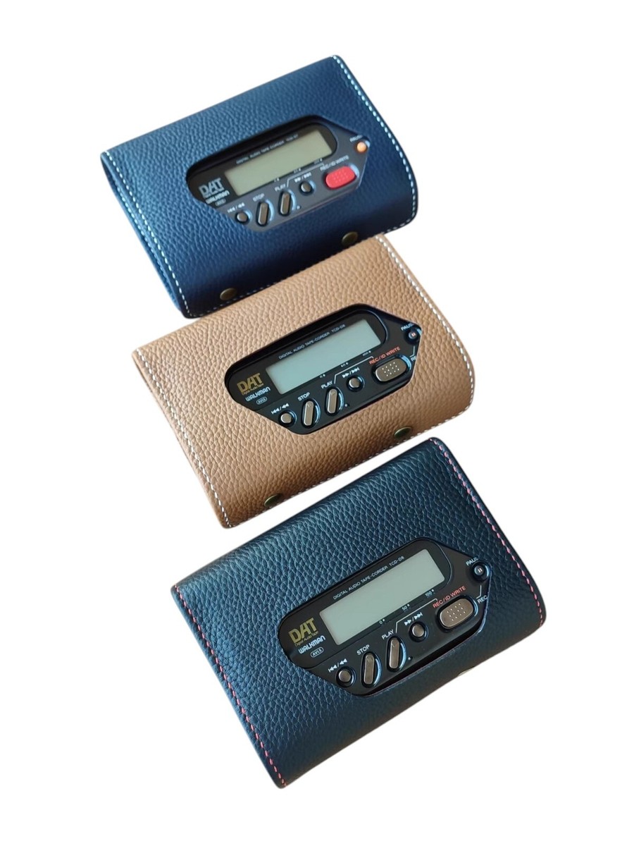 Custom Leather Case For SONY TCD-D8 D7 PCM-M1 TCD-D100 | eBay