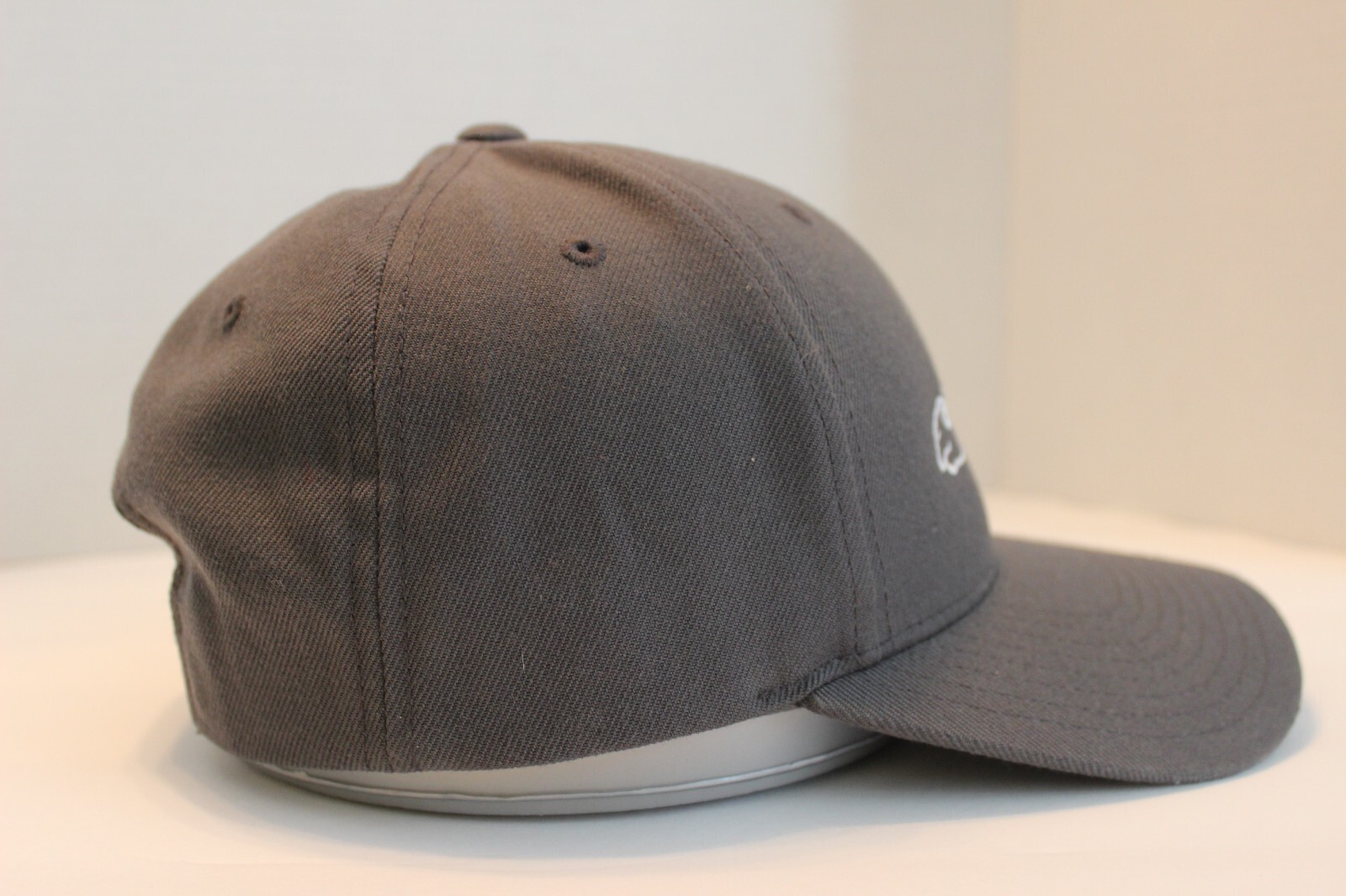 Fish Bone Grey Adjustable Snapback Hat Embroidere… - image 7