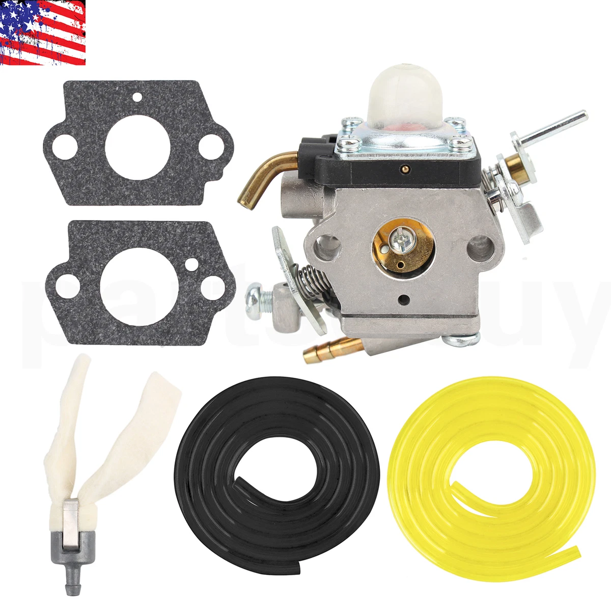 Carburetor Carb Tune Up Kit For Husqvarna 123c 123l 123ld, 58 OFF