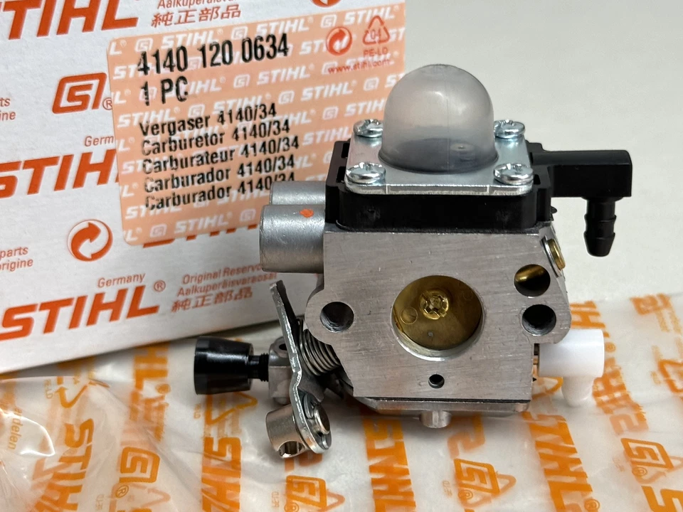 STIHL OEM ZAMA CARB 4140 120 0634 / 0619 FC55 FC55D FS55RD C1Q-S186 4140/34 Foto 3 de 4
