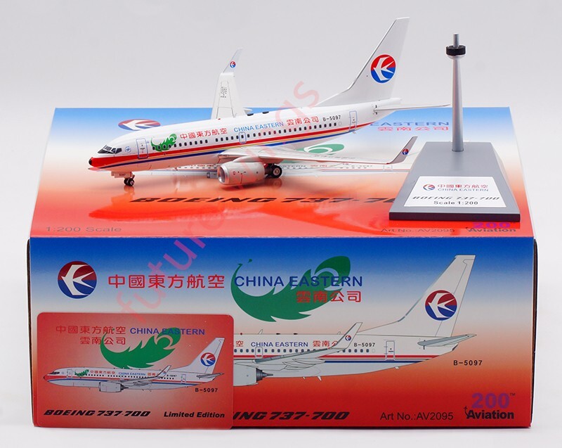 1:200 Aviation200 China Eastern Airlines B737-700 B-5097 Diecast