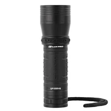 LUXPRO Zoom Focus 390 Lumen LED Handheld Flashlight - Features Patented TackGrip