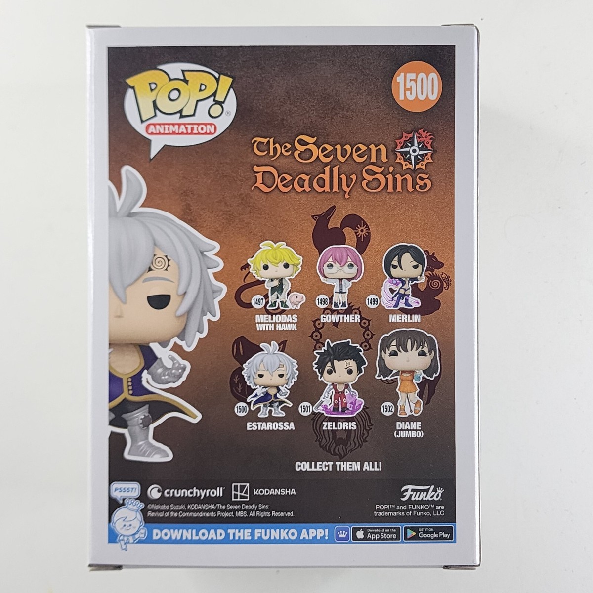 Funko POP Estarossa #1500 The Seven Deadly Sins Vinyl Figure | eBay
