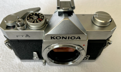 ⭐︎ konica ftA KONICA FTA SLR Film Camera w/ HEXANON 50mm F1.7 Lens from