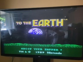 To The Earth - Nintendo NES Game Authentic