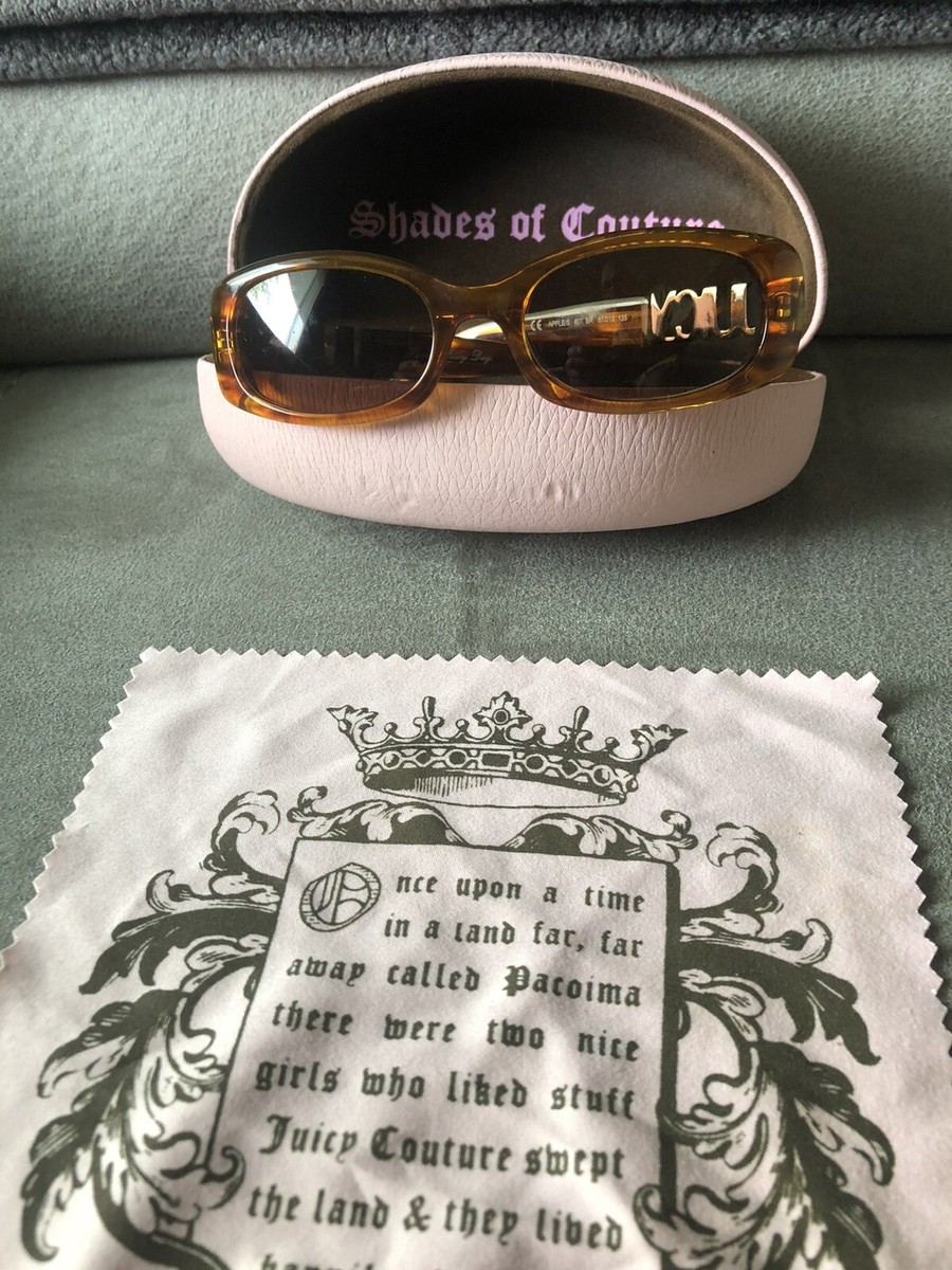 Juicy Couture Shades of Couture Womens Sunglasses Apple/s 807BR | eBay