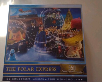 Christmas Polar Express Master Pieces Jigsaw Puzzle 550 Pieces Poster Missing 