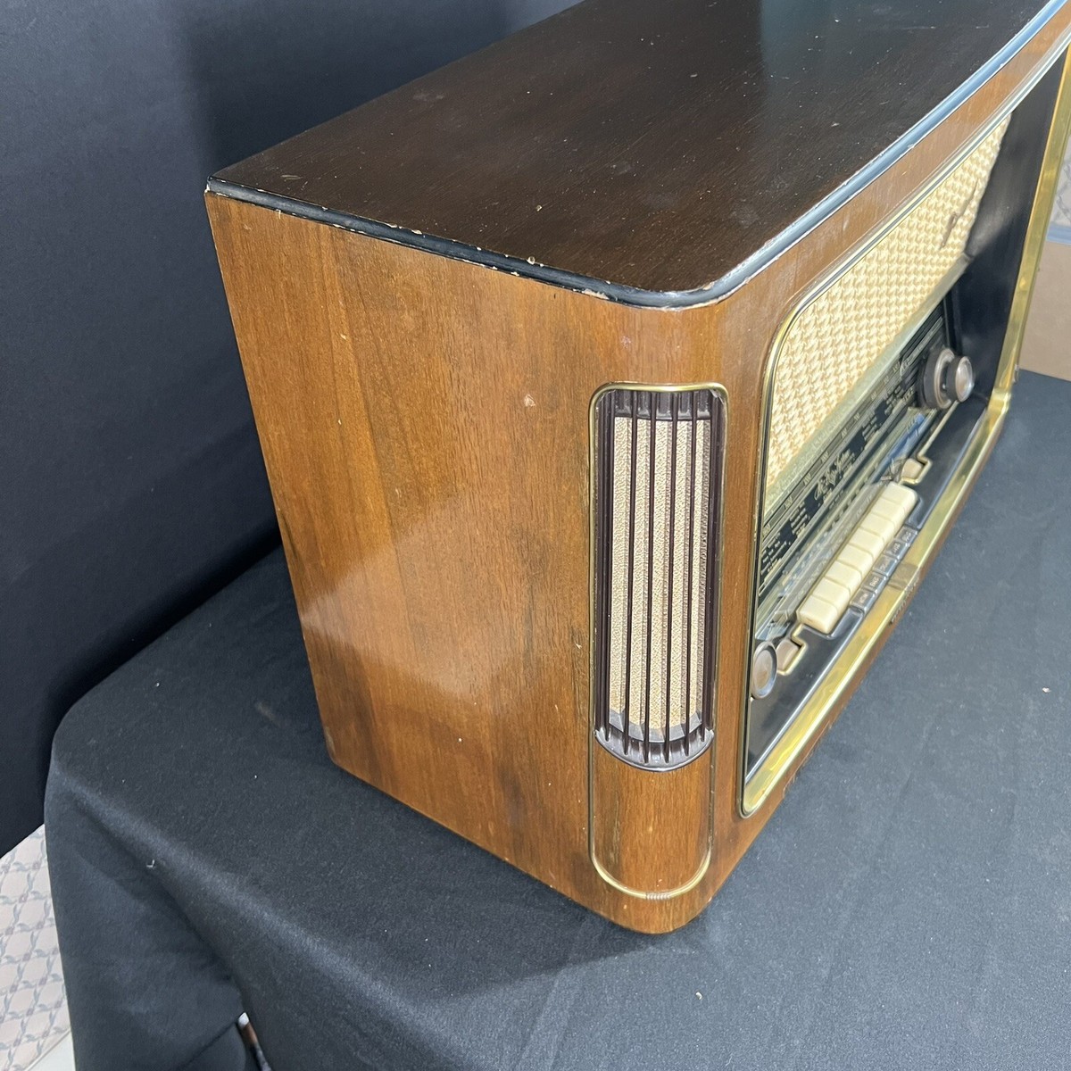 Vintage 1950's German Telefunken Opus 7 Hi-Fi System Tube Radio