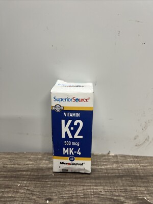 Superior Source Vitamin K-2, 100mcg MK-7  60 Microlingual Instant DissolveTabs