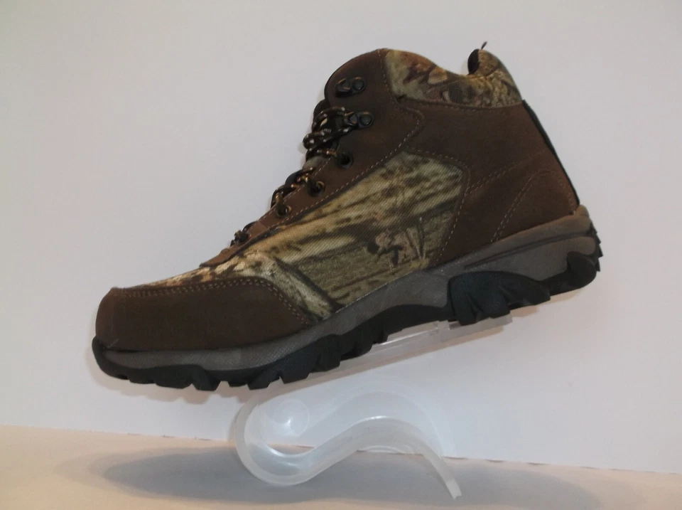 OZARK TRAIL (HUNTING MID WP) LEATHER WATERPROOF MEN'S HUNTING SHOE NEW IN BOX - Image 4 of 4