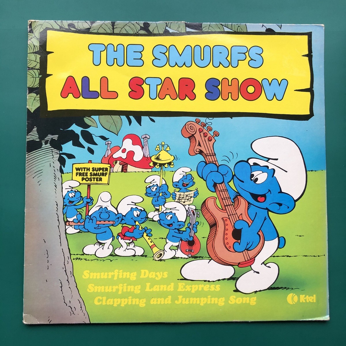 The Smurfs ALL STAR SHOW Childrens Novelty Pop Animation