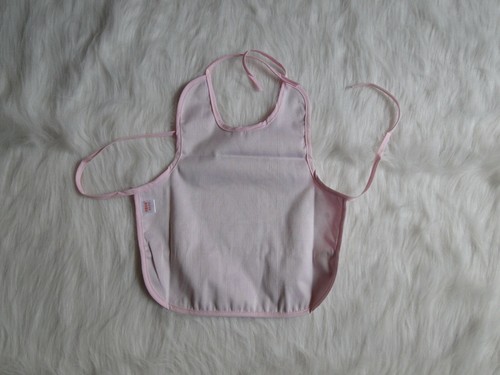 Fancy Kitten Baby Bib in Double Cloth with Pocket - Picture 26 of 27
