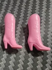 Vintage Barbie Pink Cowboy Boots — 70s/80s Doll Shoes — Barbie Signature
