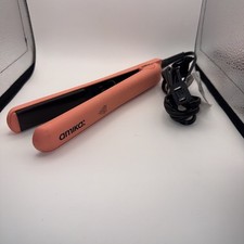 AMIKA FLAT IRON Strand Perfect Ceramic Styler Dual Power PEACH 1.25"