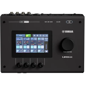Yamaha URX44 USB-C Audio Interface, Black