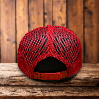 MAD Magazine Mens Trucker Hat Red Snapback Defunct Vintage Logo