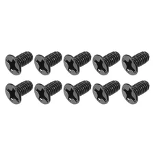 Phillips Flat Head Screws (M3 x 6mm) 500Pcs, Carbon Steel Machine Screws