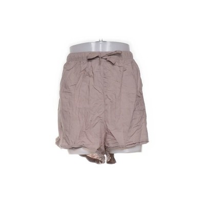 H&M, Shorts, Größe: XL, Beige/Pink, Baumwolle/Leinen, Damen #eAE