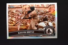David Ortiz 2011 Topps Chrome Sepia Refractor /99 Boston Red Sox #12 Parallel