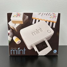 Silhouette Mint Custom Stamp Maker Printer White Silhouette America 2015 New