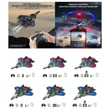 Aereo telecomandato ricaricabile tramite USB, modello da combattimento