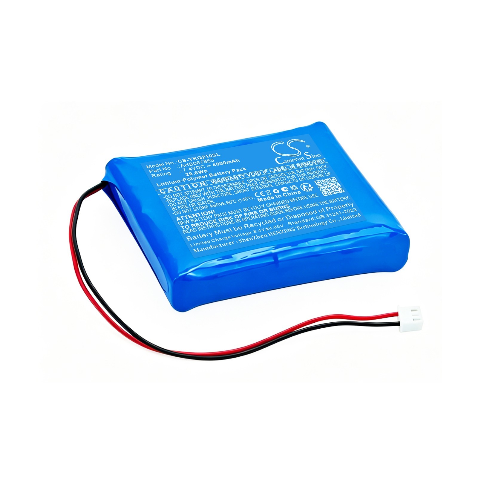 BATTERIE 4000mAh Type AHB067885 For Yokogawa AQ2100 Optical Spectrum Analyzer
