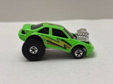 Hot Wheels 1990 Fox Body Mustang Super California Customs Race Ace Green Mint Hot Wheels 1990 Fox Body Mustang Super California Customs Race Ace Green Mint