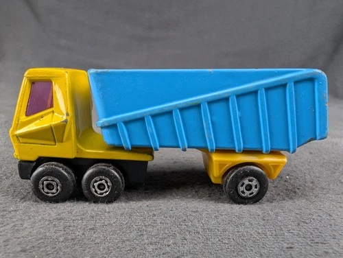Vintage 1973 Matchbox Superfast #50 Articulated Dump Truck Lesney England Diecas