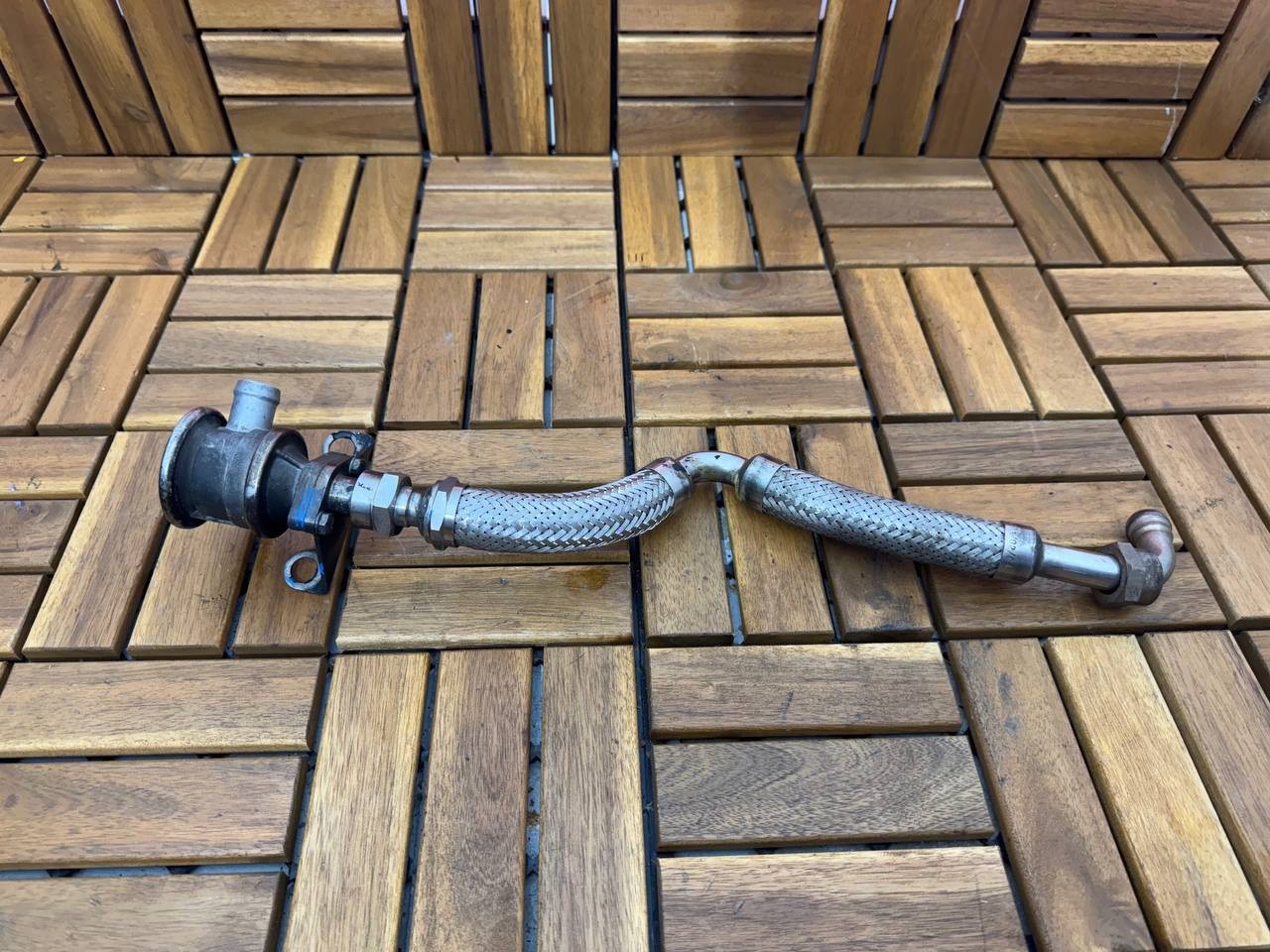 Ferrari 360 Right Exhaust valve pipe P/N 183730