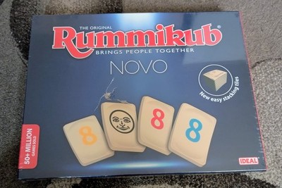 Das Original Rummikub Novo Brettspiel - Ideal (2020) Neu & versiegelt, Verpackung beschädigt