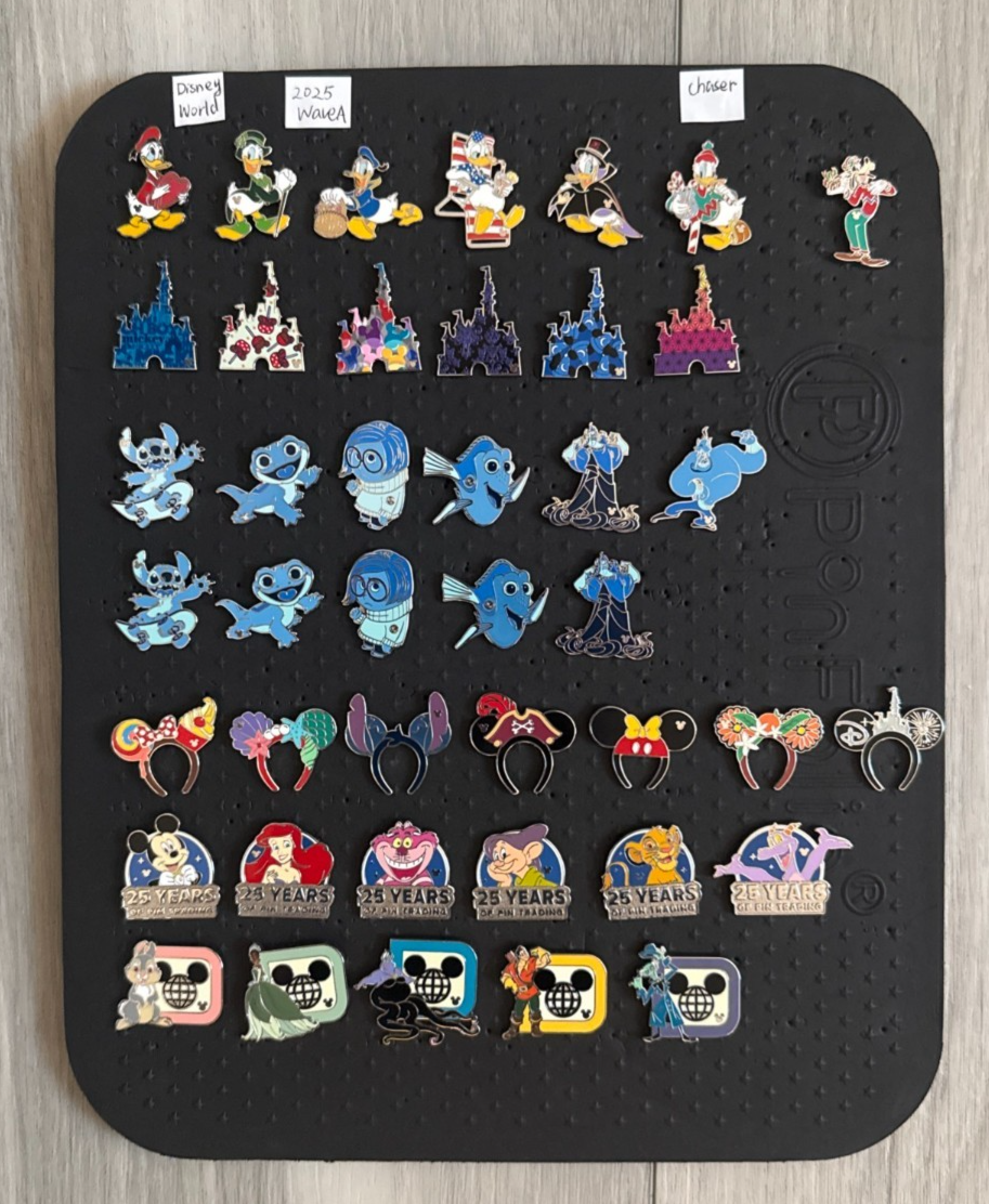 2025 Walt Disney World Wave A Hidden Mickey Pins | eBay