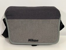 Nikon camera system shoulder bag Dark grey Retro gear carry case DSLR