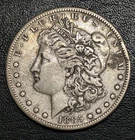 1885-S Morgan Silver Dollar. XF Details. Better Date - San Francisco Mint