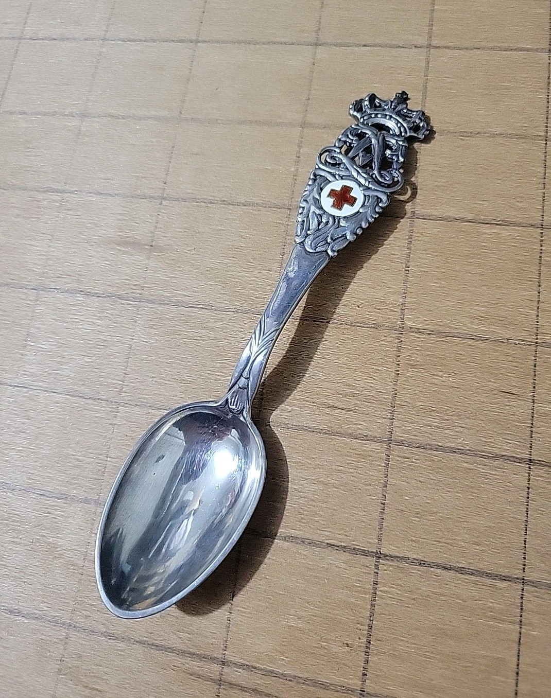 Rare Antique 1906 Anton Michelsen Commemorative Spoon Sterling