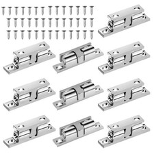 10PCS Zinc Alloy Double Ball Catch, Adjustable Tension Latch for Cabinet Door