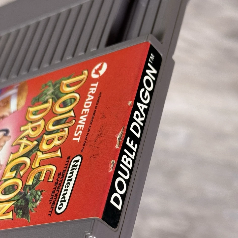 Double Dragon (Nintendo Entertainment System, 1988) Tested and Working! - Image 4 of 4