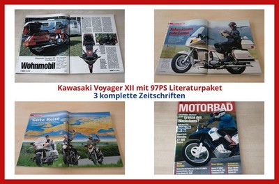 Kawasaki Voyager XII mit 97PS Literaturpaket - 2 komplette Zeitschriften