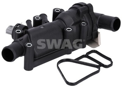 SWAG Thermostat Kühlmittel mit Temperatursensor 82 °C für Ford KA 1.6i