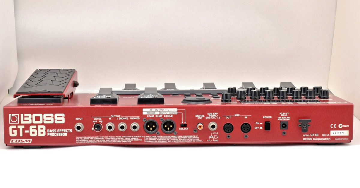Boss GT-6B Multi-Effects Guitar Effect Pedal for sale online | eBay