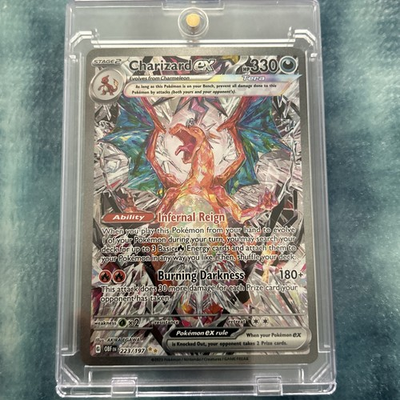 #ad #ad Pokémon Charizard ex 223 197 SV03 Obsidian Flames Tera Full Art Holo 330 HP $68.73