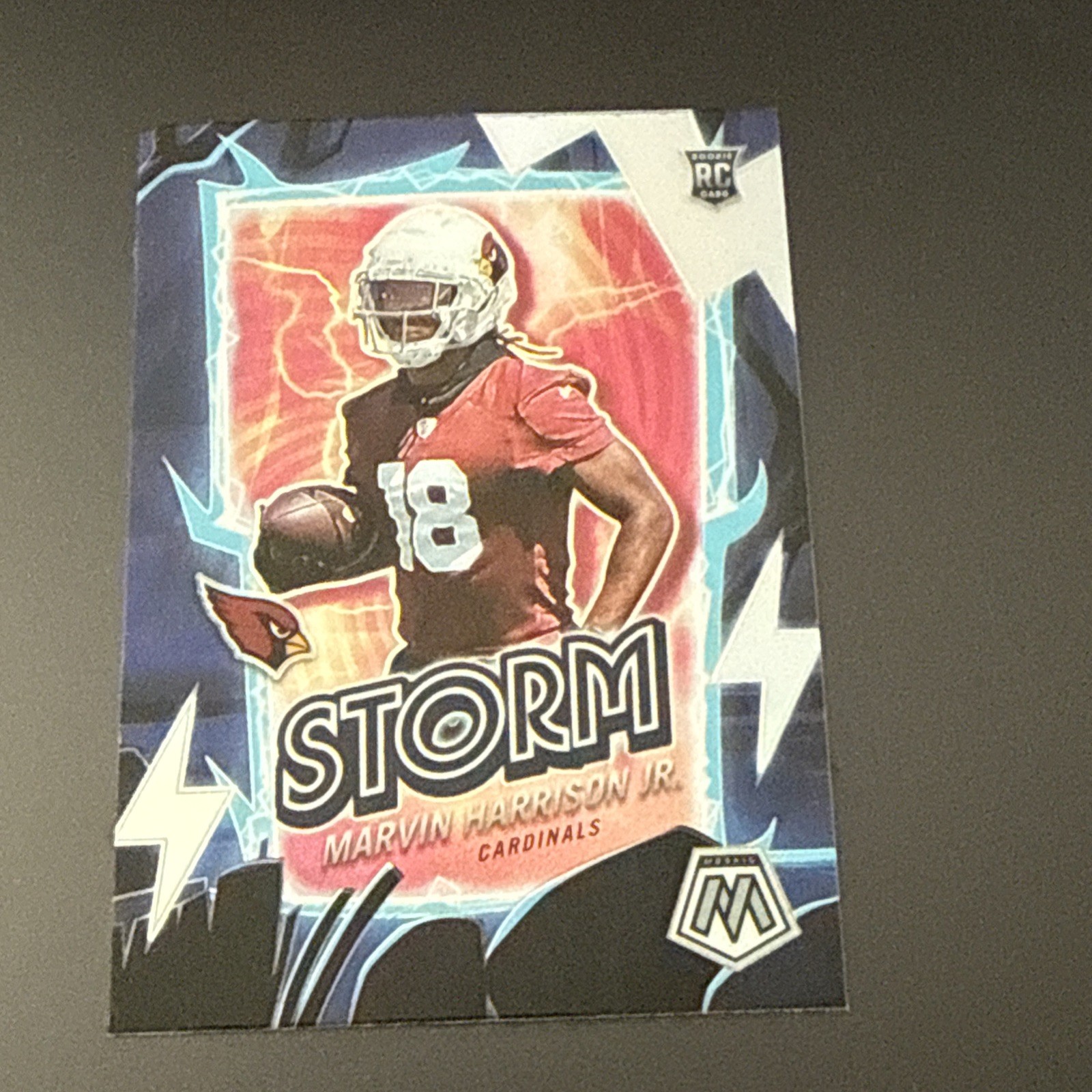 2024 Panini Mosaic - Marvin Harrison Jr Storm Silver #11 Rookie